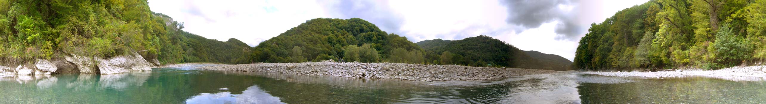 Живая вода ПСЕЗУАПСЕ - круговая панорама