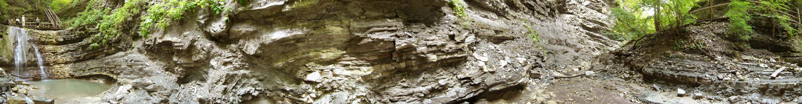 Водопады Макопсе - круговая панорама